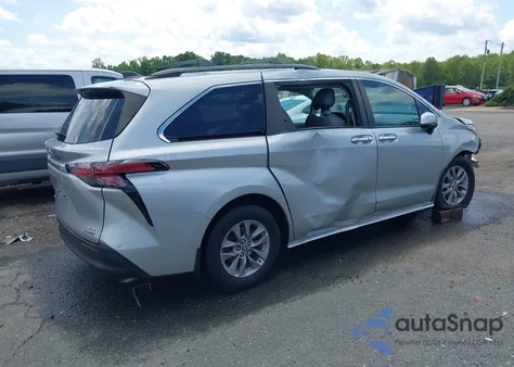 2022 Toyota Sienna Xle из США, поврежденный, VIN 5TDYRKEC5NS099233